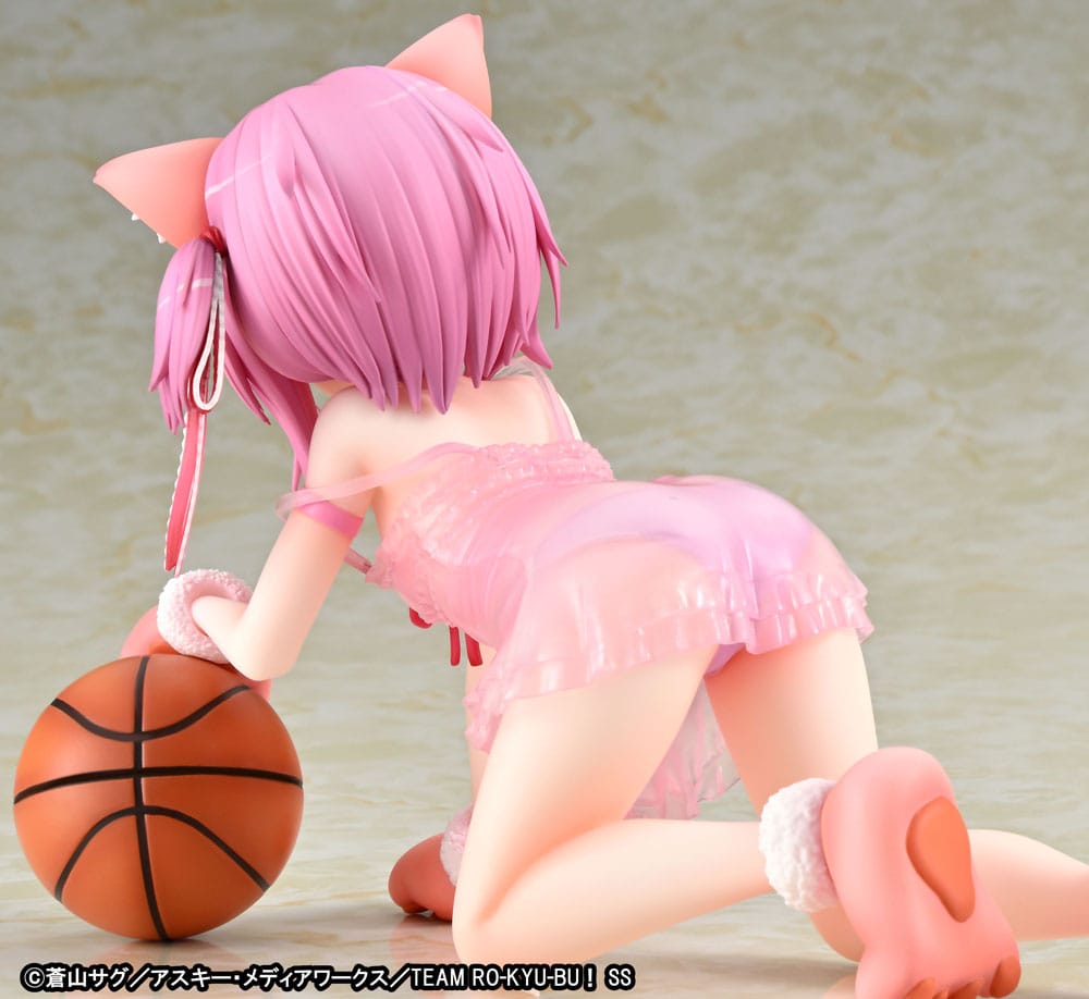 Ro-Kyu-Bu: Contropiede! Statua in PVC 1/7 Tomoka Minato Kemomimi Lingerie Ver. 18 centimetri